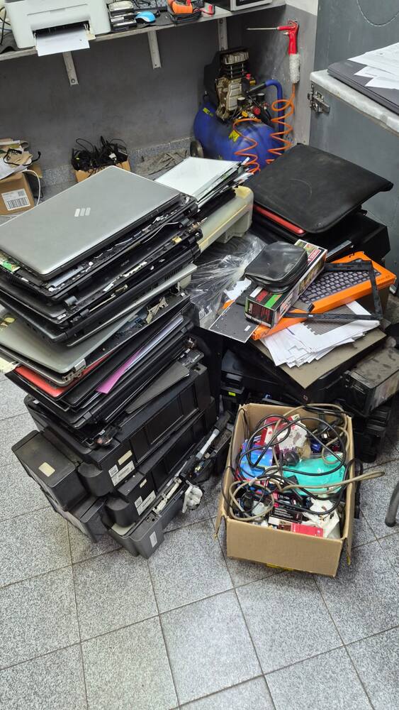 Notebooks apiladas